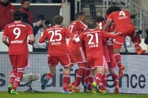  拜仁慕尼黑客场小胜科隆继续领跑积分榜  