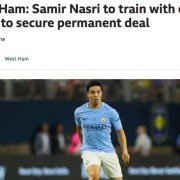  阿森纳终结曼城联赛二十场不败  